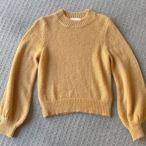 ROLLA'S Mustard Crew Neck Sweater